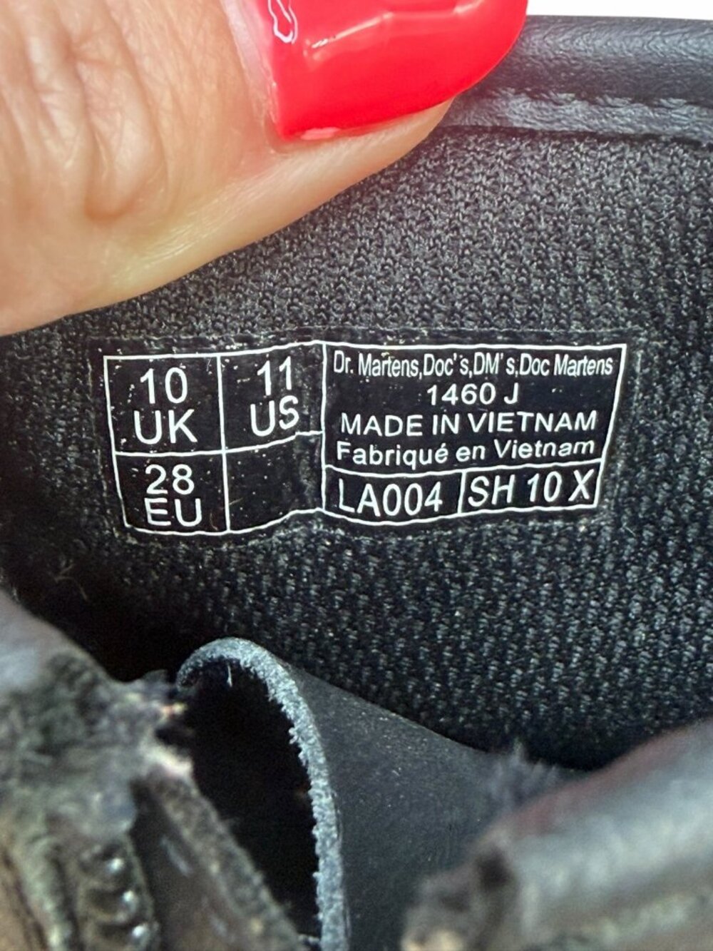 Dr. Martens Kids Black Boots with Teal Bug Print - Picture 6 of 9